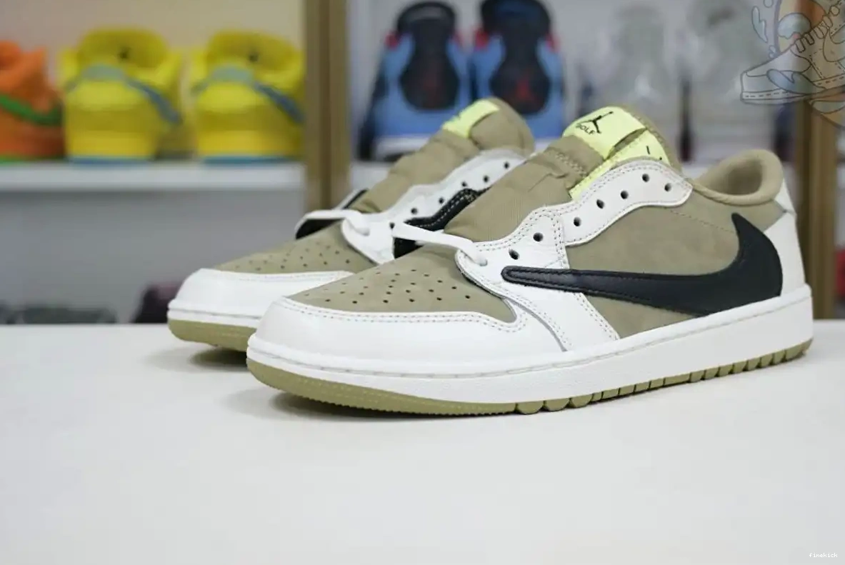 Low  Air 1 Jordan Travis x 6.0 Golf Scott 0618